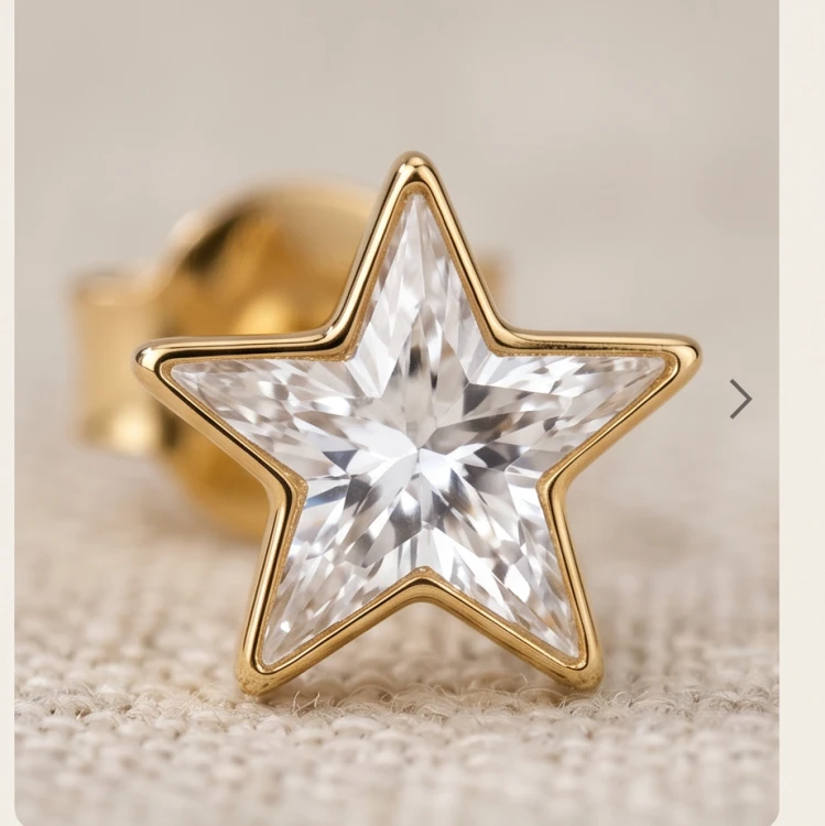Kolczyki gwiazdki z kolekcji STAR, elegancka biżuteria z kryształami Swarovski® do codziennych i wieczorowych stylizacji.