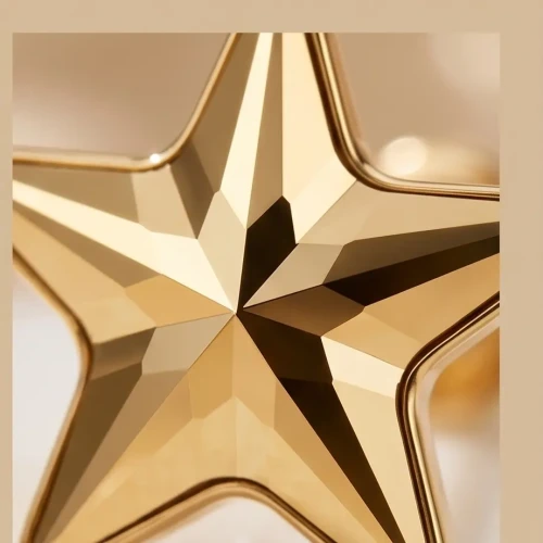 Wieczorowe kolczyki damskie z kryształami Swarovski® Aurum o intensywnym złotym blasku