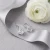 Eleganckie srebrne kolczyki z lśniącymi kostkami Swarovski® 8 mm