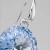 Damskie kolczyki srebrne z jasnoniebieskimi kryształami Swarovski® 10 mm