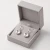 Eleganckie srebrne kolczyki z bezbarwnymi kryształami Swarovski® 10 mm
