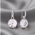 Kolczyki damskie wiszące z kryształami Swarovski® Crystal o wyjątkowym blasku