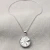 Naszyjnik ze srebra z okrągłym kryształem Swarovski® w kolorze Crystal