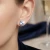 Damskie kolczyki srebrne z jasnoniebieskimi kryształami Swarovski®