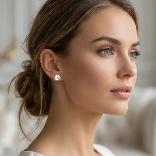 Srebrne kolczyki sztyfty z kryształami Swarovski® Crystal 8 mm