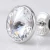Srebrne kolczyki na sztyft z okrągłymi kryształami Swarovski® 8 mm Crystal