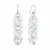 Kolczyki ślubne srebrne z kryształami Swarovski® dla panny młodej